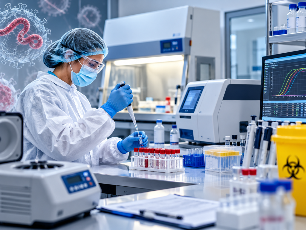 Laboratory infrastructure and diagnostic equipment for Ebola preparedness